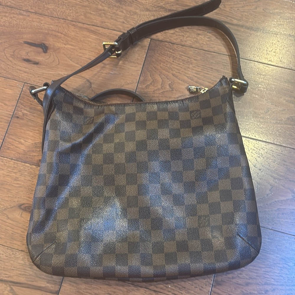 Louis Vuitton Brown Damier Ebene Crossbody Bag - Picture 6 of 10